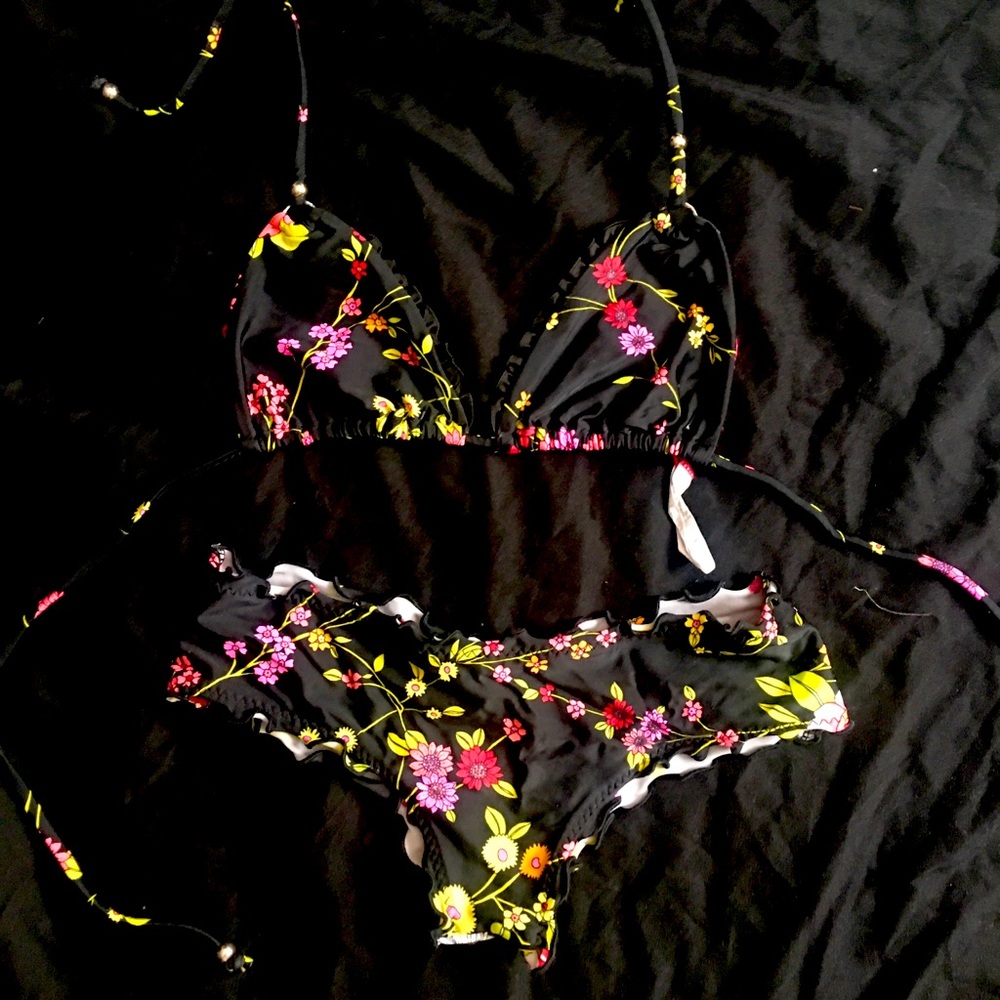 Set bathing suit floral